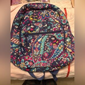 Floral Patterned Backpack